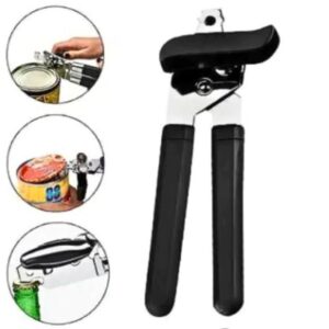 ABRELATAS REFORZADO DOBLE PALETA BLACKSTONE AC.INOXIDABLE