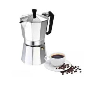 CAFETERA ALUMINIO 24 X 20 CM 12 POCILLOS 700 ML