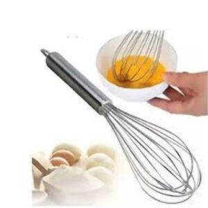 BATIDOR DE MANO PERA ACERO INOXIDABLE 22 CM