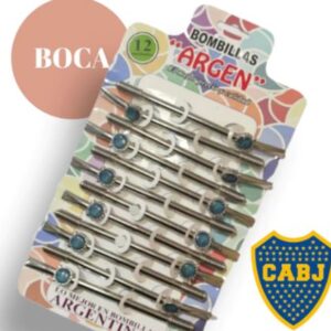BOMBILLAS X 12 DIJE DE BOCA CON RESORTE NO SE TAPA BLISTER