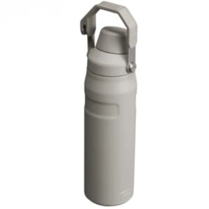 BOTELLA DEPORTIVA 880 ML CON PICO ANTIDERRAME ACERO INOXIDABLE
