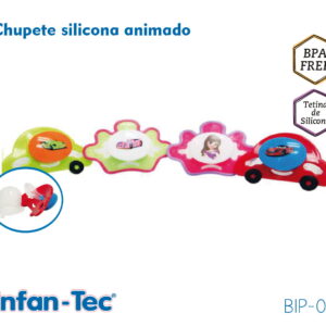 CHUPETE SILICONA ANIMADO (x12)