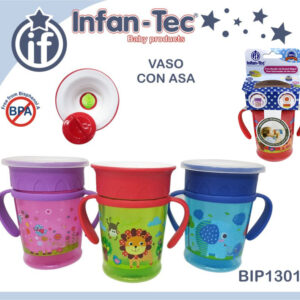 VASO ENTRENADOR 360  CON ASAS (x12)
