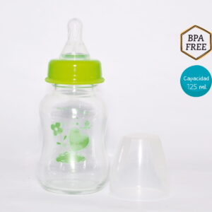 MAMADERA 125 ML VIDRIO (x12)