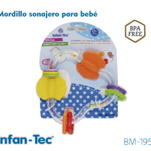 MORDILLO SONAJERO PARA BEBE (x12)