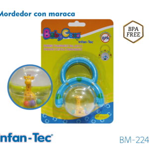 MORDEDOR C/MARACAS PARA BEBE (x12)