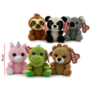 Peluches Animales Sentados 18 Cm