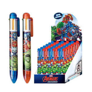 CKSP319 - BALL PEN 6 COLORES AVENGERS