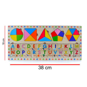 DSM432 - Encastres Formas Letras Y Numeros