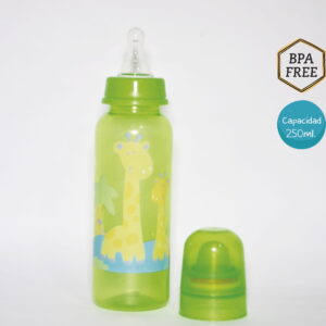 MAMADERA TET SILIC 250 ML ANIMADA (x12)