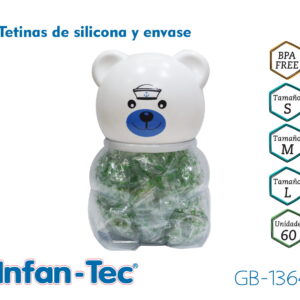 TETINAS SILICONA ENVASE X 60 (x12)