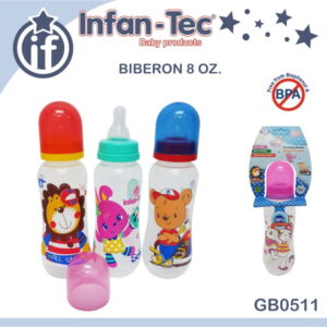 MAMADERA TET SILICONA 240 ML (x12)