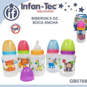 MAMADERA TET SILIC 250 ML BOCA ANCHA (x12)