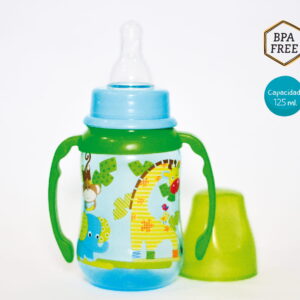 MAMADERA TET SILICONA 125 ML C/ ASAS (x12)