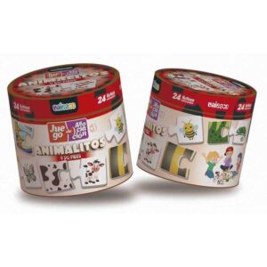 JUEGO DE ASOCIACION ANIMALITOS Y SUS PIELES
