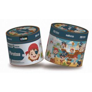GT4010J - Puzzle 70 Piezas Pirata