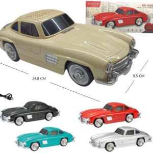 PARLANTE BLUETOOTH AUTO VINTAGE FM/ USB/TWS