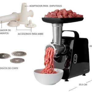 PICADORA DE CARNE ACERO INOXIDABLE 800 W