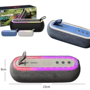 PARLANTE BLUETOOTH LIGHT UP /AUX/FM BT