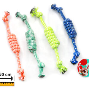 JUGUETE CUERDA CON NUDOS 30CM