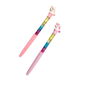 PI1911174 - Birome Glitter C/Aplique Unicornio