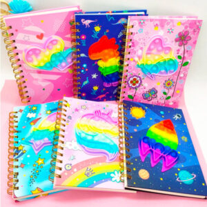 PK2403060 - Cuaderno Con Pop It 60 Hjs. 14x20 Cm