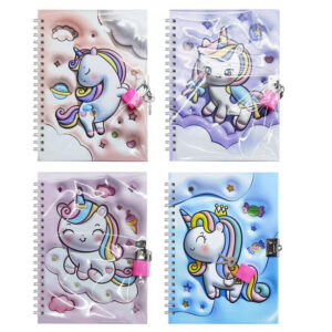 PK2411264 - Diario Unicornio 48 Hjs. 13x18 Cm