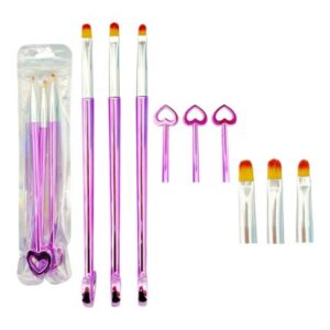 PINCEL CORAZON 3PCS HFAN-2175