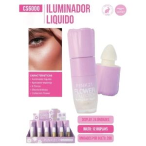 PINK 21 ILUMINADOR FLOWER COLLECTION CS6000