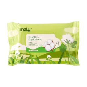 MELY TOALLITAS LIMPIADORAS SIN PERFUME MY891026