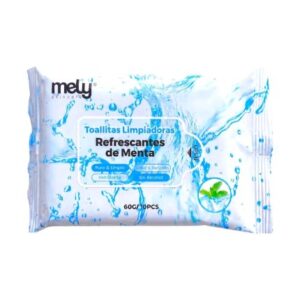 MELY TOALLITAS LIMPIADORAS REFRECANTES DE MENTA MY891035