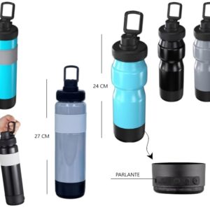 BOTELLA DEPORTIVA CON PARLANTE