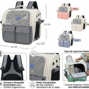 MOCHILA PARA TRASLADAR MASCOTAS