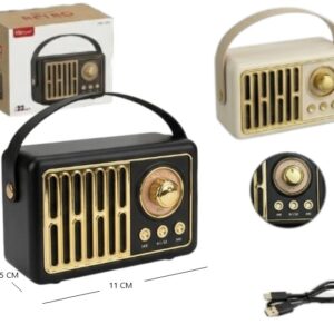 RADIO PARLANTE BLUETOOTH VINTAGE