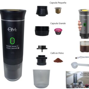 CAFETERA EXPRESSO PORTATIL  3 EN 1