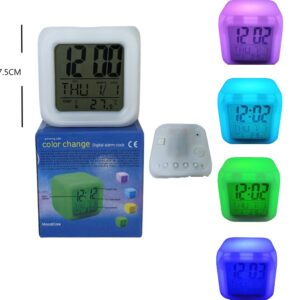 RELOJ DIGITAL FECHA/ALARMA/TEMPERATURA