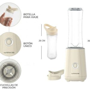 LICUADORA DEPORTIVA CON VASO WINCO