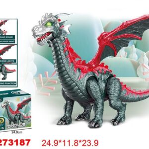 DRAGÓN A PILA CON LUZ, SONIDO Y MOVIMIENTO