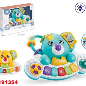 OSITO PIANO MUSICAL CON LUZ