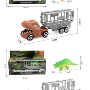 DINO TRANSPORTADOR EN JAULA C/1 DINO