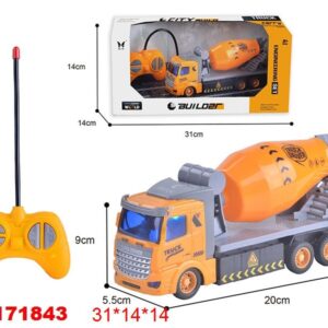 CAMIÓN CON MEZCLADORA A R/C