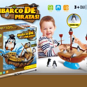 JUEGO DE MESA BARCO DE PIRATAS
