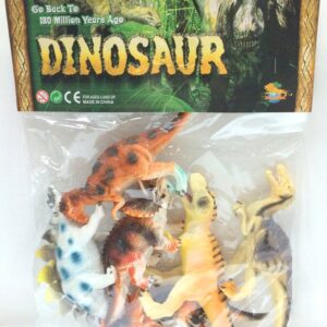 DINOS GRANDES EN BOLSA X 6 UNIDADES