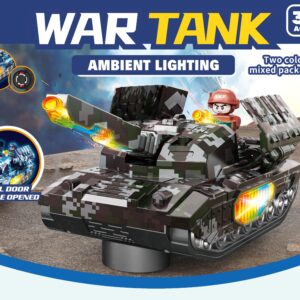 TANQUE DE GUERRA CON MOVIMIENTO Y SONIDO