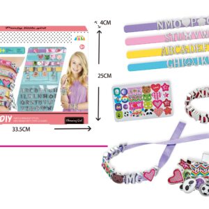 ARMA PULSERAS CON DIJES Y LETRAS