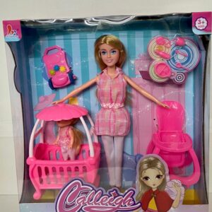 MUÑECA CON ACCESRIOS TIPO BARBIE