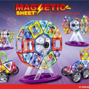 MAGNETIC SHEET – 92 PIEZAS
