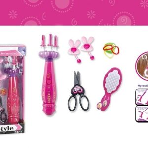 SET DE TRENZADOR A PILA C/PEINE Y ACCESORIOS