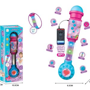 MICRÓFONO A PILA CON MP3 PARA NENA