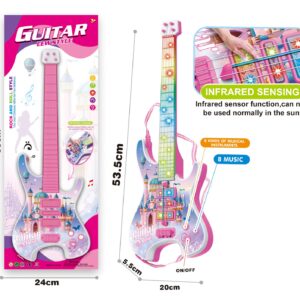GUITARRA A PILA CON MELODÍAS Y LUZ NENA